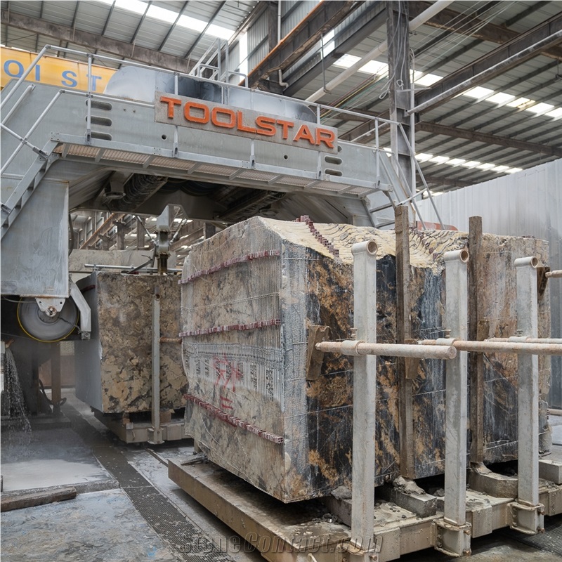 Diameter 4.3/ 5.3/ 6.3/ 7.3Mm Multi Wire Saw Machine For Stone Cutting