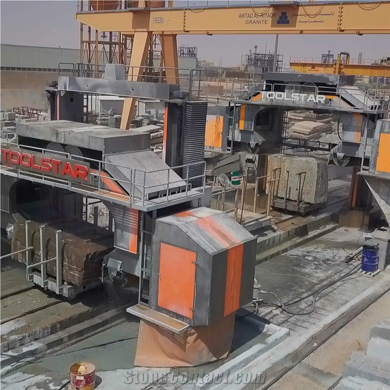 Diameter 4.3/ 5.3/ 6.3/ 7.3Mm Multi Wire Saw Machine For Stone Cutting