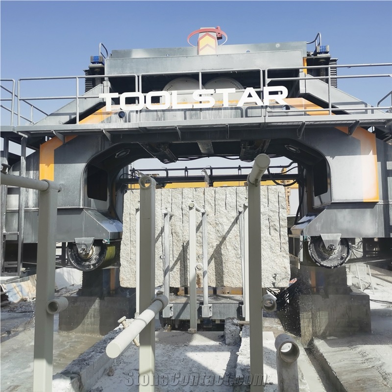 Multi Wire Saw Machine For Stone Block Cutting