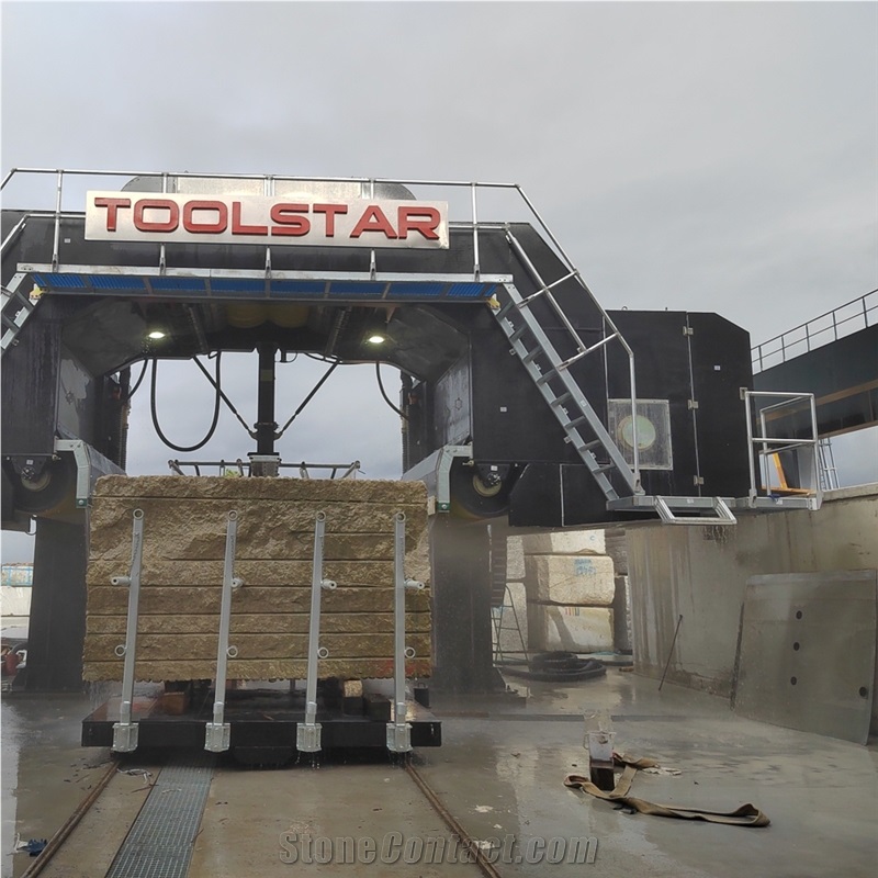 Multi Wire Saw Machine For Stone Block Cutting