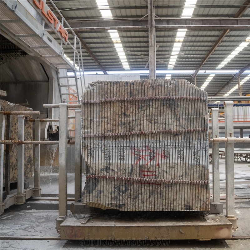 Multi Wire Saw Machine For Stone Block Cutting