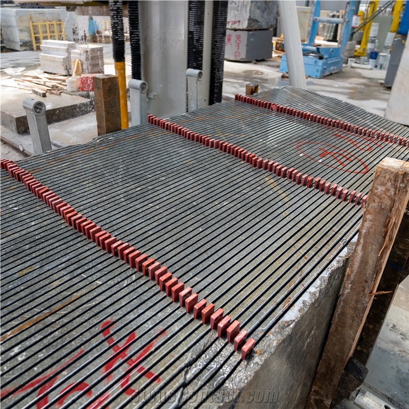 Multi Wire Saw Machines For Marble Granite Slabs Cutting