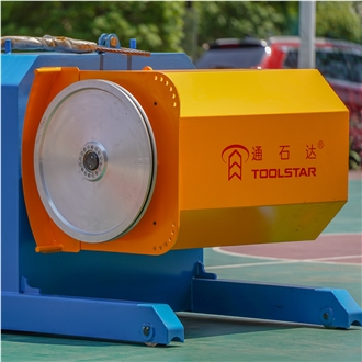 Quarry Wire Saw Machine For Marble Granite Squaring Quarrying