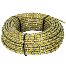Diamond Wire-Saw For Squaring & Profiling Marble Blocks