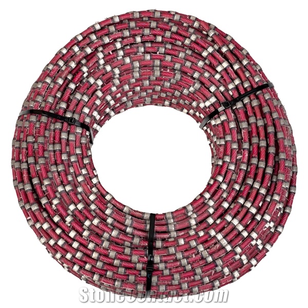 Diamond Wire-Saws For Granite Block Squaring And Profiling