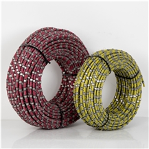 Diamond Wire-Saws For Granite Block Squaring And Profiling