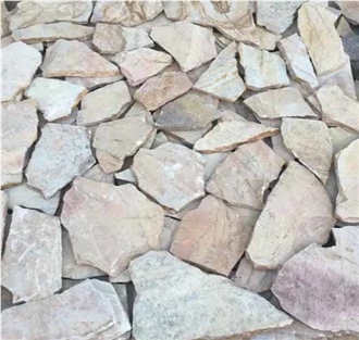 Multi-Color Slate Flagstone Paving Tiles