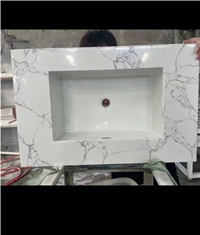Artificial Calacatta Marble Slabs