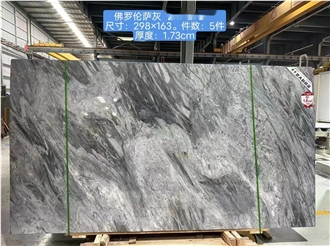 Beautiful Florence Grey Marble Slabs Natural Stone