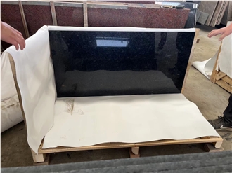 Good Price Angola Black Granite Slabs