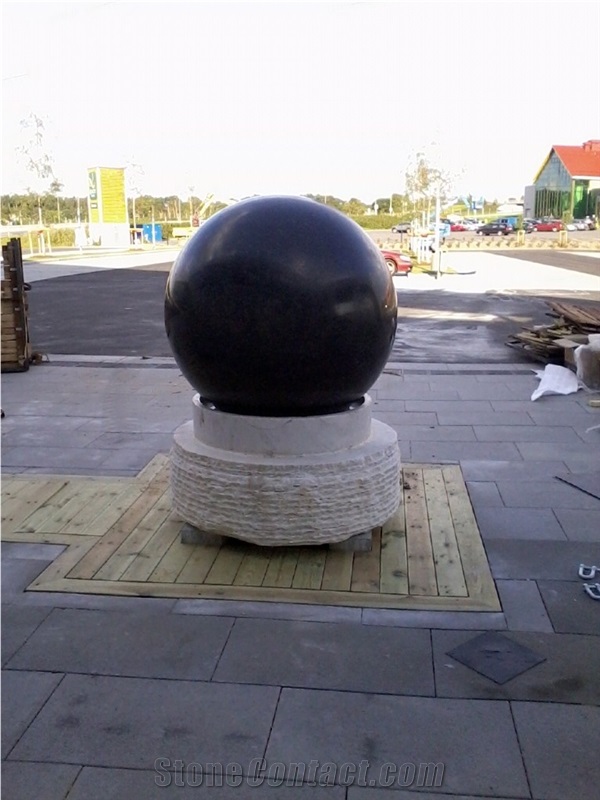 Granite Sphere Fountain, Granite Ball Fountain