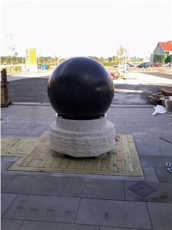 Granite Sphere Fountain, Granite Ball Fountain