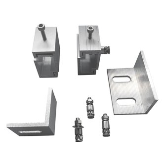 Aluminium Stone Bracket Undercut Bolt For Wall Tiles