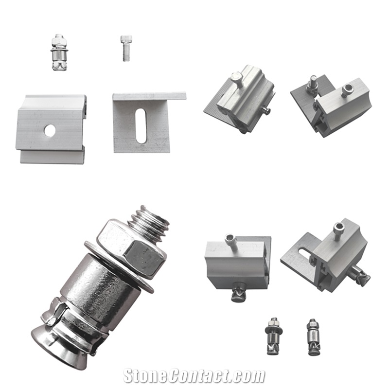 Facade Masonry Anchors Marble Clamp For Exterior Cladding