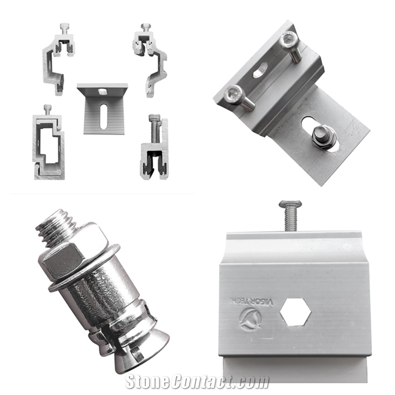 Wall Mounting Bracket Stone Accessories For Ceramic Facade