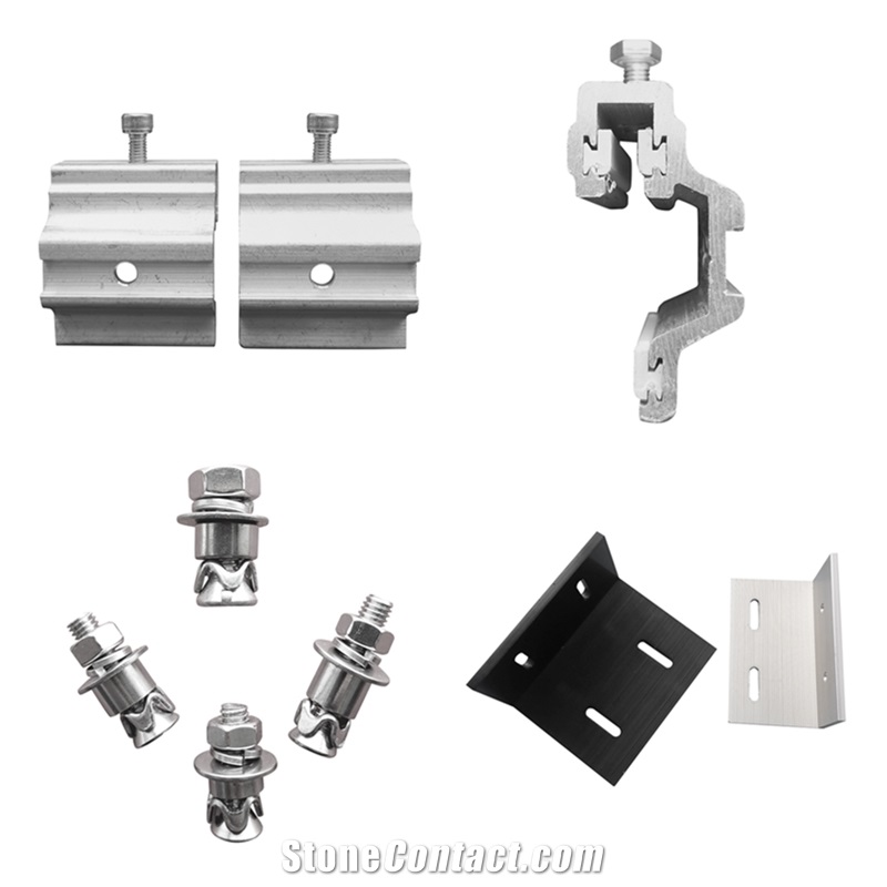 Wall Mounting Bracket Stone Accessories For Ceramic Facade