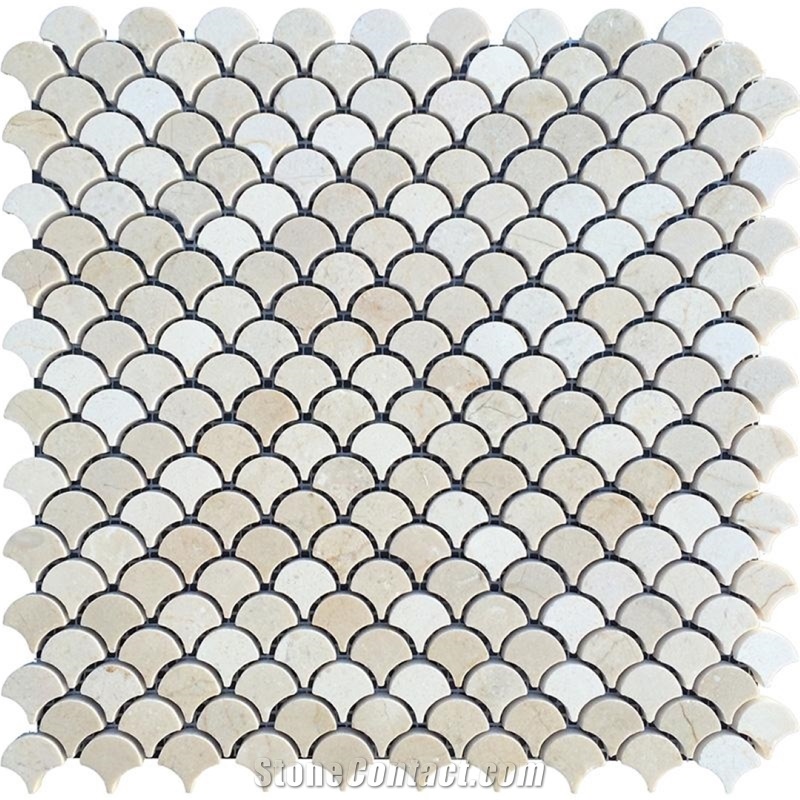 Adhesive Decoration Stone Polished Irregular Mosaic Tiles