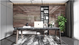 Interior Flooring Red Colinas Quartzite Slabs
