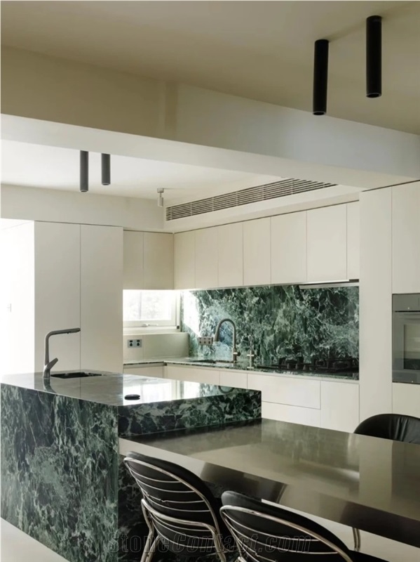Italian Stone Verde Alpi Green Marble Slab For Tiles