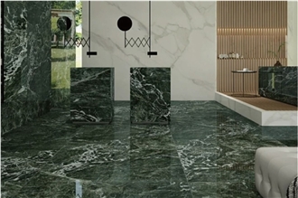 Italian Stone Verde Alpi Green Marble Slab For Tiles