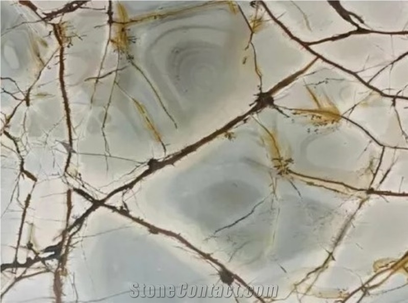 Natural Stone Blue Roma Quartzite Slab For Wall Tiles