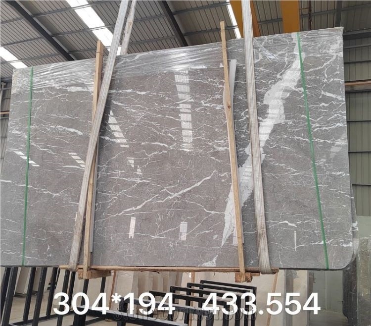 New Cyprus Grey Marble Slab Tiles For Wall Flooring