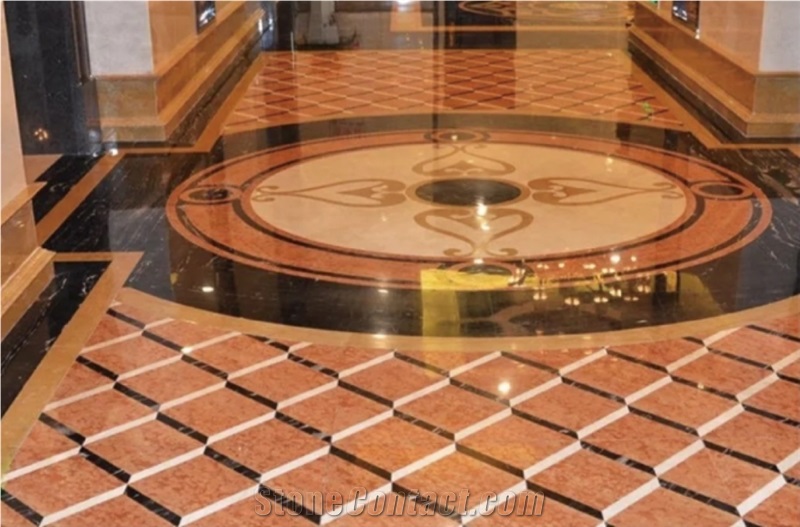 Red Price Polished Rosa Verona Marble Slab For Wall Tiles