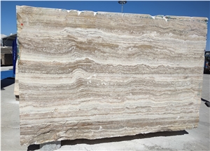 New Light Silver Travertine Blocks