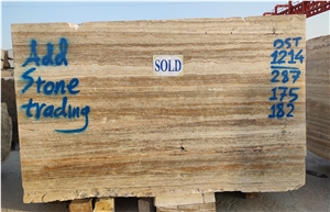 New Light Silver Travertine Blocks