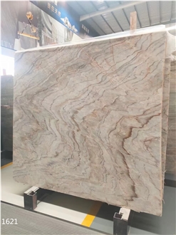 Breccia Primavera Spring Castelvenere Beige Marble Slabs