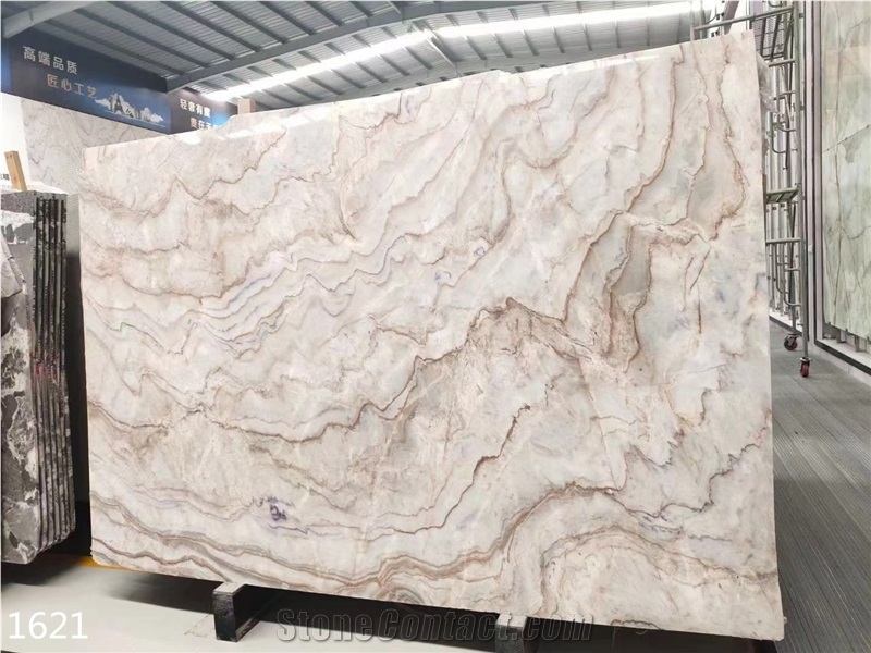 Breccia Primavera Spring Castelvenere Beige Marble Slabs