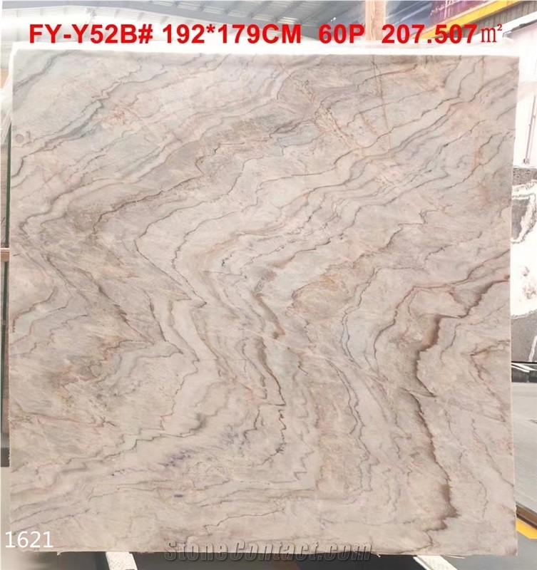 Breccia Primavera Spring Castelvenere Beige Marble Slabs