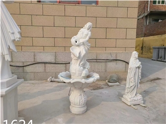 Natural Stone Outdoor Garden Street Fountain Exterior Use