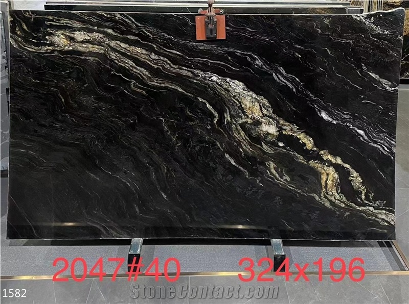 Polished Magma Gold Granite Slabs