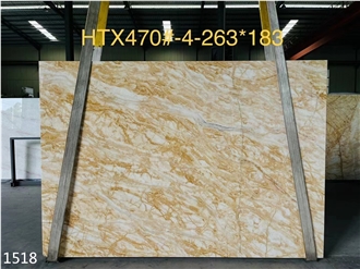 Turkey Golden Spider Marble Tiles Eskisehir Gold Stone Slab
