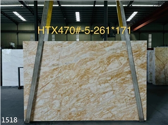 Turkey Golden Spider Marble Tiles Eskisehir Gold Stone Slab