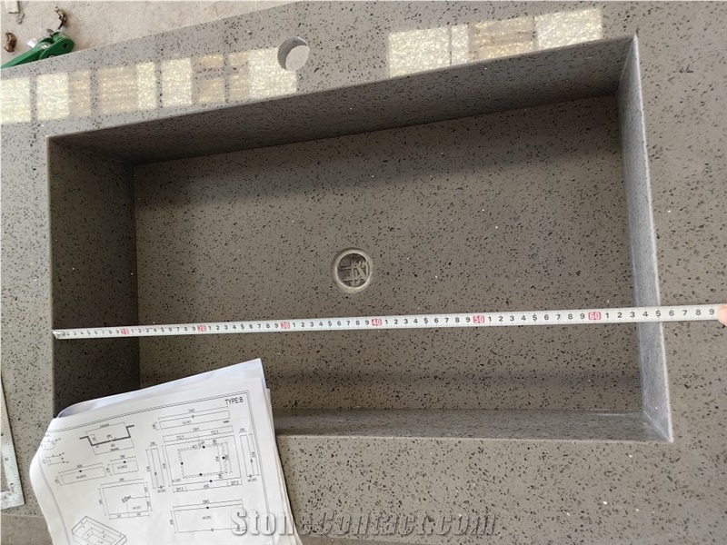 1002 Quartz Bathroom Vanity Tops
