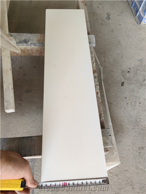 2002 Pure White Countertop Artificial Stone Countertop