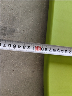 2010 Apple Green Quartz Artificial Stone Countertop