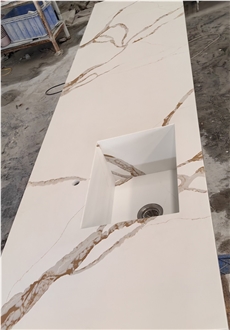 5085 Quartz Kitchen Countertop