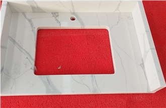 6021 Quartz Bathroom Countertop