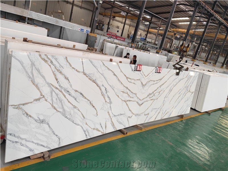 Artificial Polished Or Honed 127X64 Inch 5066 Quartz Slabs