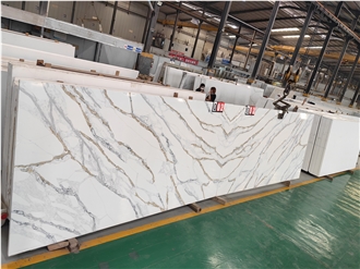 Artificial Polished Or Honed 127X64 Inch 5066 Quartz Slabs