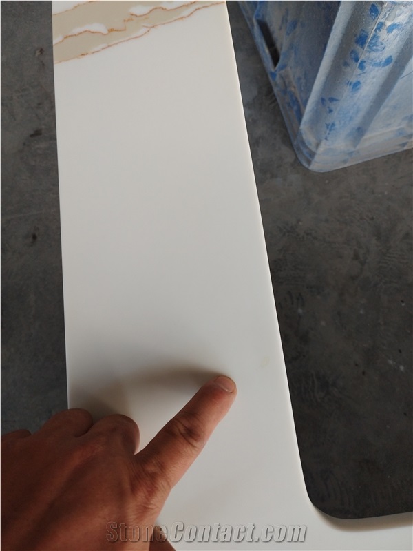 Artificial Stone Countertops Calacatta Gold Quartz