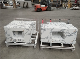 Artificial Stone Countertops Calacatta Paonazzo Quartz
