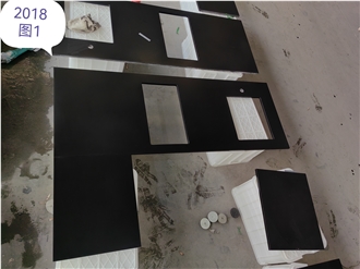 Artificial Stone Countertops Jet Black Quartz