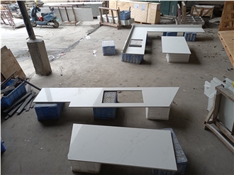 Artificial Stone Countertops Venatino Statuario Quartz