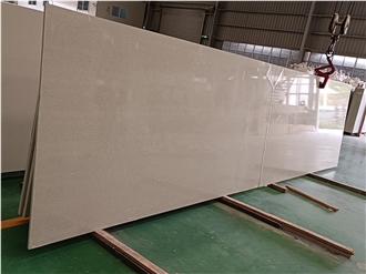 GOLDTOP 1001 Sparkle White Quartz Slabs