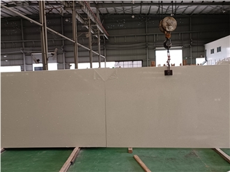 GOLDTOP 1001 Sparkle White Quartz Slabs