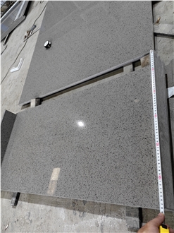 GOLDTOP 1002 New York Sparkle Grey Quartz Kitchen Tops